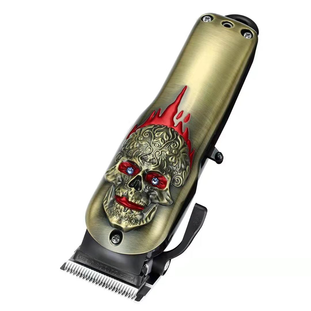 Profesional Skull Shell Cordless Rambut Trimmer